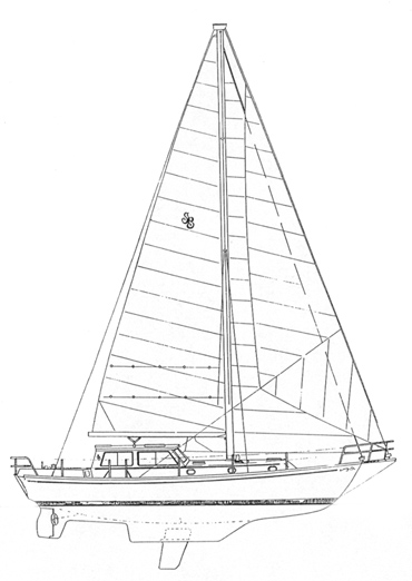 shannon 43 sailboat