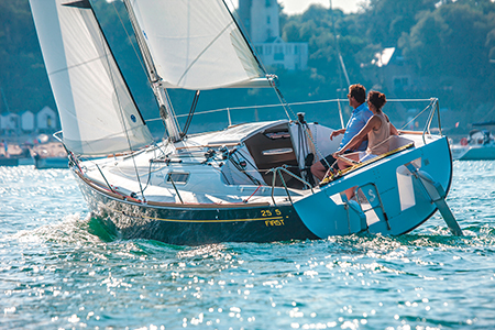 bluewater pocket cruiser sailboat