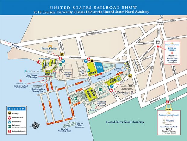 Inside the United States Sailboat Show in Annapolis - Blue Water Sailing